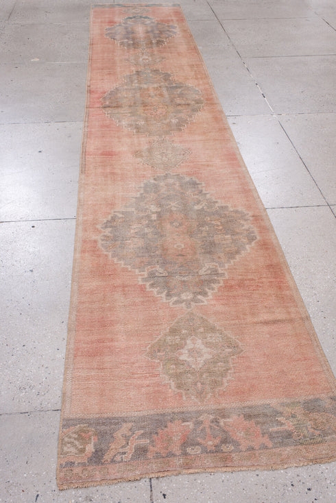 Antique Anatol Runner Rug (2' x 15')